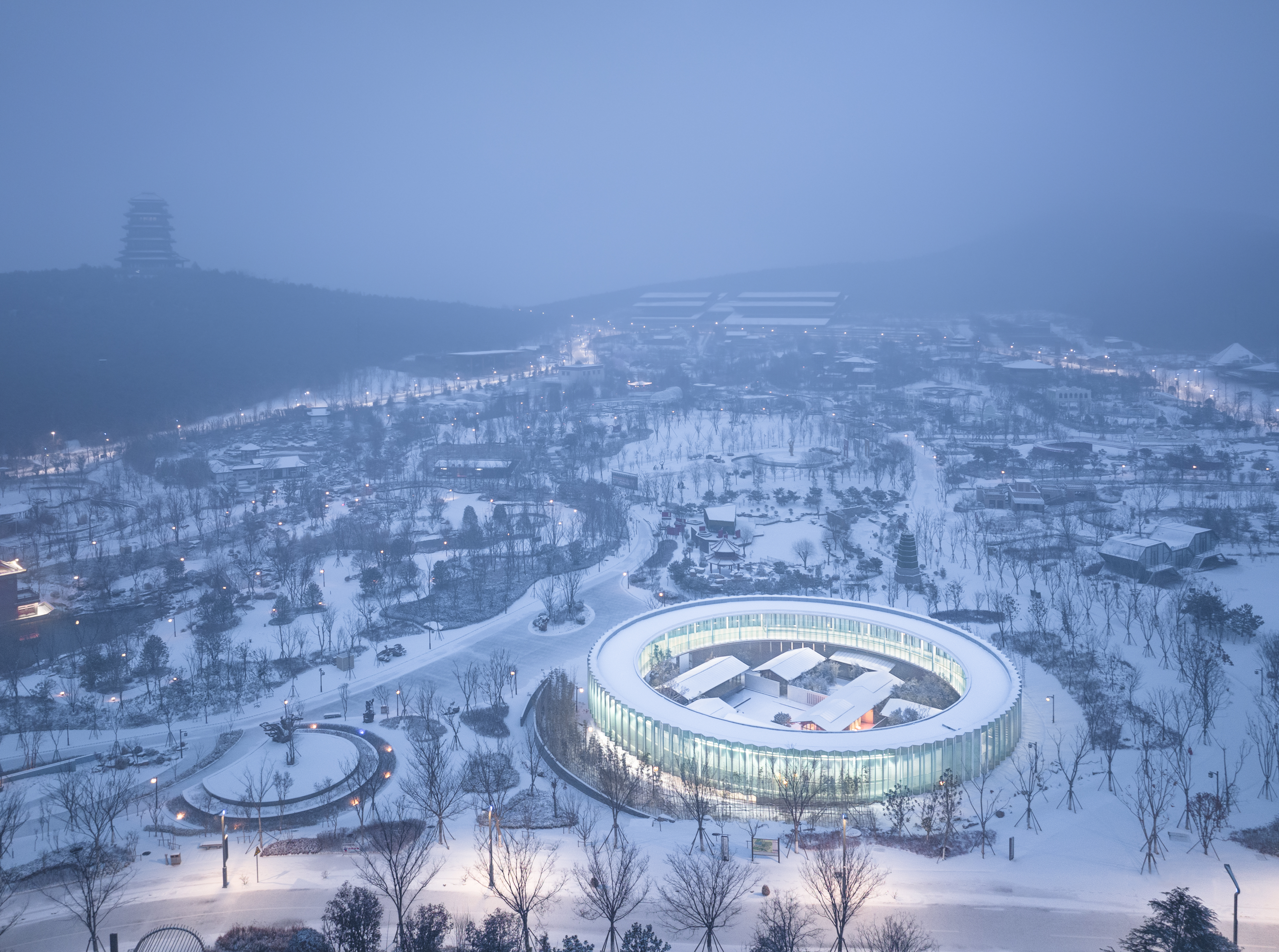 徐州園博園創(chuàng)意園園中房 房中園